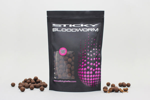 Stickybaits Bloodworm Boilie, Pop-Up-Dumbells, Wafters , Paste,& Glug Range