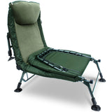 NGT Classic Bed - 6 Leg Bed Chair Fleece Lined with Recliner and Pillow.