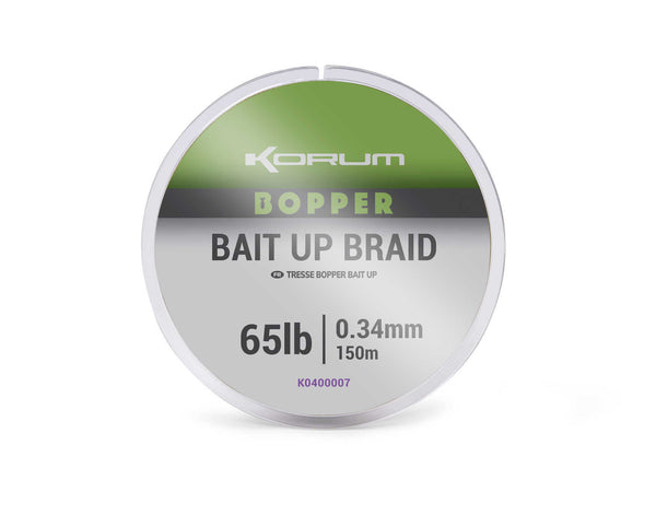 Korum Bopper Bait Up Braid 65lb                               REDUCED