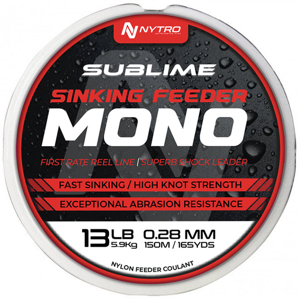 Nytro Sonik Sublime Sinking Feeder Mono