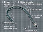 Korda Wide Gape Barbless Hooks