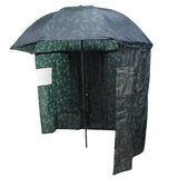 NGT Umbrella - 45" Camo with Sides, Tilt Function and Nylon Case
