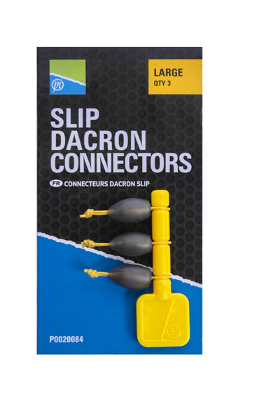 Preston Slip Dacron Connector - Large