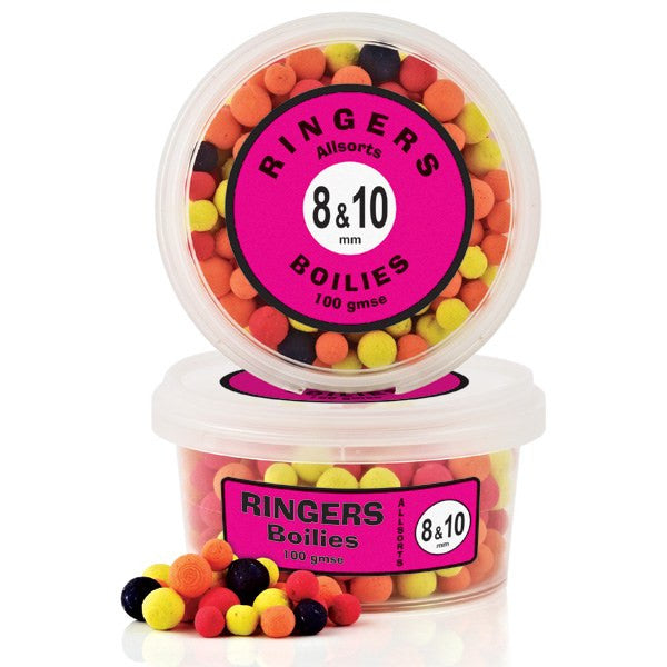 Ringer Allsorts Boilies 8/10mm 100g